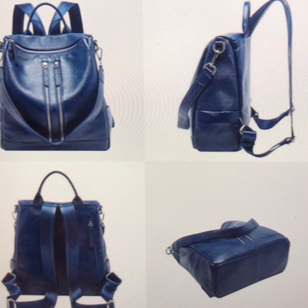 BOYATU women’s leather backpack fashion travel bag